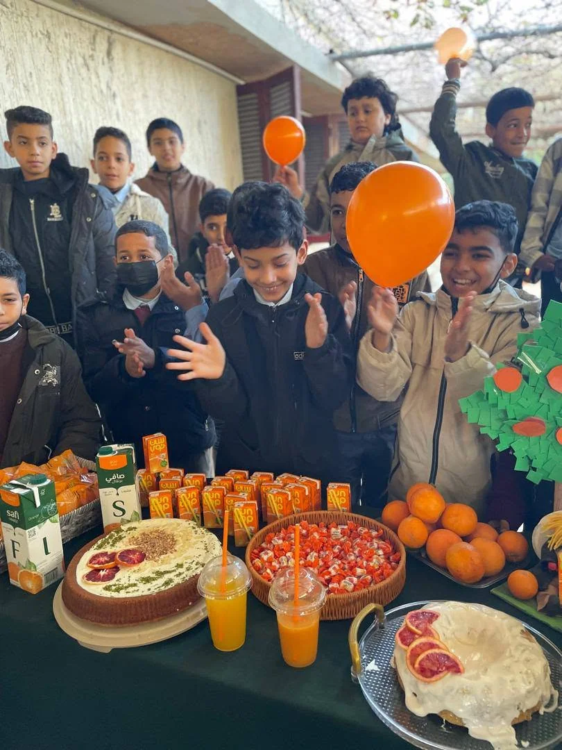 نشاط طلابي في مدرسة الأنوار الذهبية